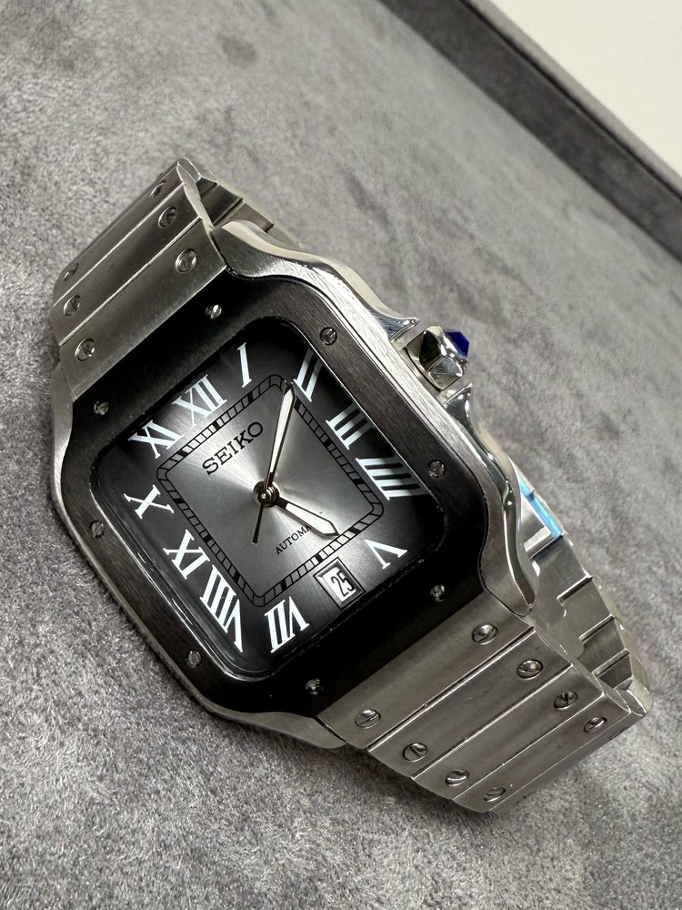 Custom Seiko Imperial DateJust style Edge automatic watch
