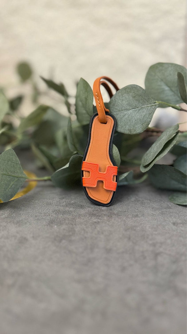 Orange Sandal keychain