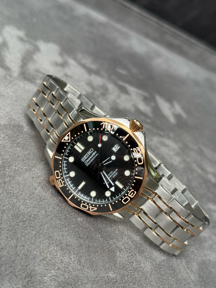 Custom Seiko Royal Ocean automatic watch