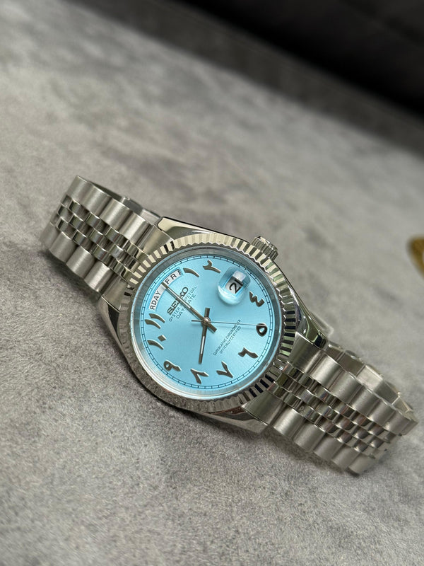 Seiko DayDate Tiffany – Arabic Numerals